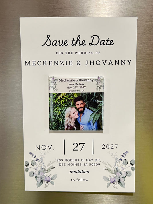 Save the Date Magnets